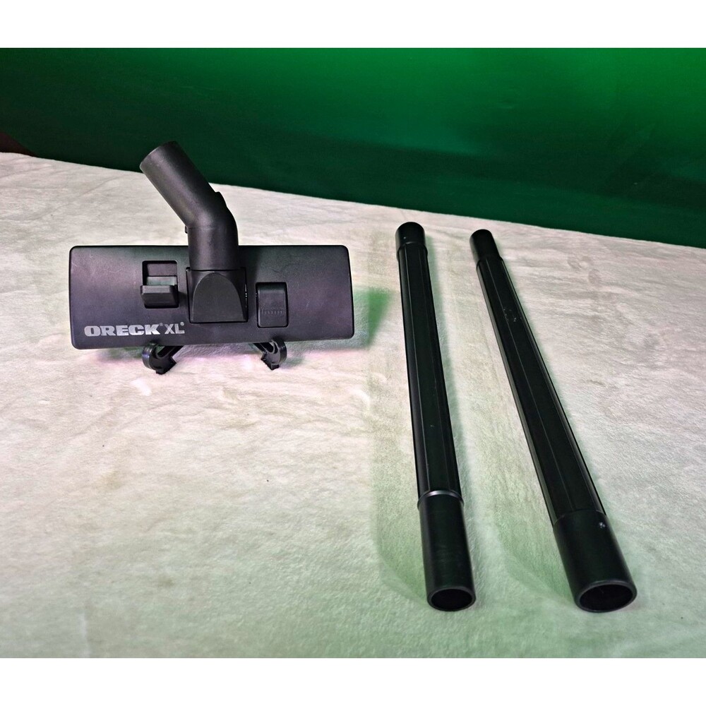 Oreck XL Floor Tool Nozzle + 2 Extension Wands Tubes Vacuum Attachments
